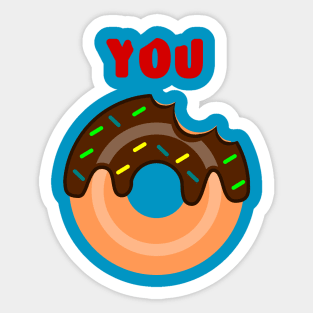 You Doughnut Sticker